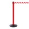 Queue Solutions SafetyPro 250, Red, 11' Red/White CAUTION DO NOT ENTER Belt SPRO250R-RWC110 - alternate 1